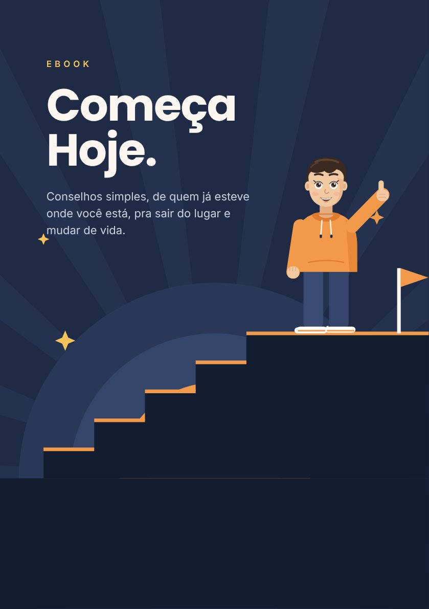 Capa do ebook Começa Hoje